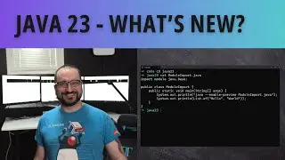 What's New In Java 23? | Java New Features