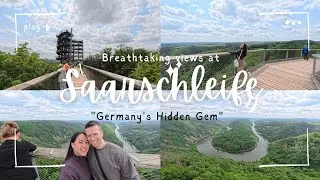 WALKING ABOVE THE TREES AT BAUMWIPFELPFAD SAARSCHLEIFE l GERMANY'S HIDDEN GEM