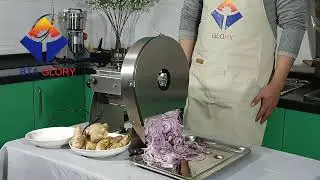 Commercial Electric Vegetable Slicer Machine Onion Slicer Machine Onion Slicing Machine