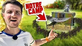 ON A CONSTRUIT UN CAMP DE SURVIVANTS (pour la fin du monde genre)(on y passe une journée)