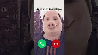 John Pork Is Calling #pigs #call #memes #shorts #memesvideo