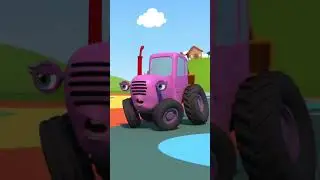 Kids laugh - Blue tractor 