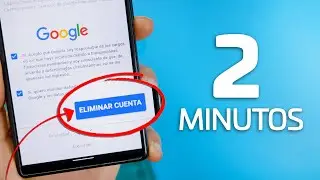 Cómo ELIMINAR cuenta de Google en 2024!