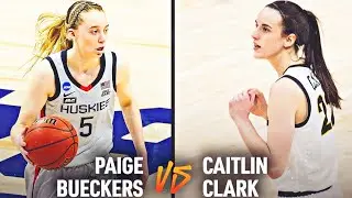 Paige Bueckers vs. Caitlin Clark Highlights UConn vs. Iowa Womens Basketball