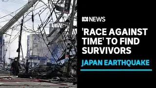 Japan earthquake survivors fear freezing rain, landslides as death toll rises | ABC News