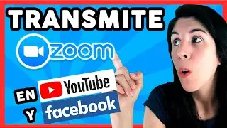 🔴  Cómo TRANSMITIR Zoom en Facebook y YouTube (con OBS)