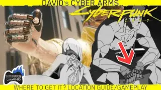 Where to Get the "Cyber Arms" of David Martinez in Cyberpunk 2077 Edgerunners Weapon Gorilla Arms