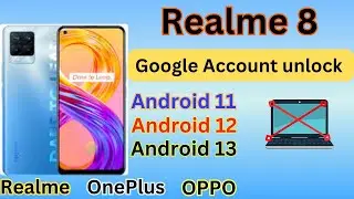 Realme 8 frp bypass || realme 8 pro frp bypass|| Android 12|| Android 13 without pc