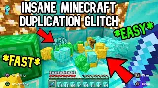 *INSANE* WORKING DUPLICATION GLITCH - Minecraft BEDROCK Duplication Glitch - (Xbox One, PS4, PE)