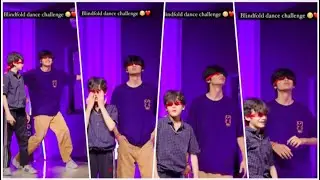 BLINDFOLD DANCE CHALLENGE ❤️😂| with @snehparmar