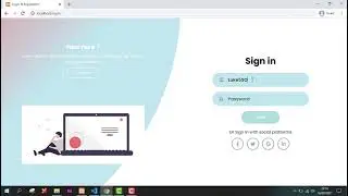 Responsive Login & Registration Form Using HTML & CSS & JS  Sliding Sign In & Sign Up Form