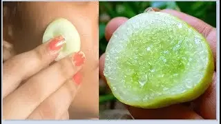 OMG SHOCKING i rub Cucumber slice every night & look what happened to my face Crystal Clear Skin