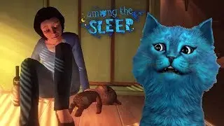 СИМУЛЯТОР МАЛЫША ФИНАЛ НАШЛИ МАМУ страшилка Among the sleep КОТЁНОК ЛАЙК играет в игру