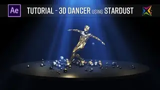 Stardust 3D Dancer - After Effects Tutorial