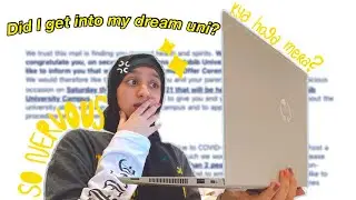 REACTING TO MY UNIVERSITY ADMISSIONS 2021! | Did I get into my dream uni?