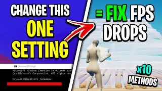 Fix Fortnite FPS Drops & Stutters - Best Methods!