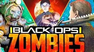 ALL ZOMBIES EASTER EGGS!! [NOVA 6 STORY] (SPEEDRUN!) [Call of Duty: Black Ops Zombies]