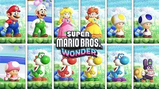 All Characters - Super Mario Bros Wonder