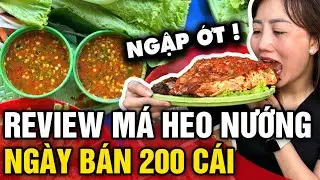 Review MÁ HEO NƯỚNG MUỐI ỚT da giòn nổi tiếng Sài Gòn NGON NHỨC NÁCH | 3 Phút Ăn Chơi