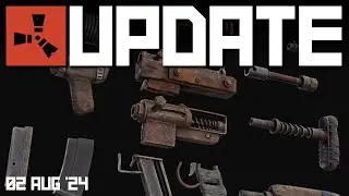 New SMG, And what happened to modular stuff?? Patch roundup | Rust Update 2nd August 2024