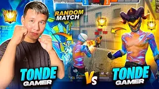 I Found GaiTonde in my Random Clash Squad Ranked Match 😱 Whose Team Will Win?? Garena Free Fire