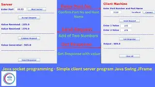 Java Socket Programming with Swing JFrame in Eclipse IDE  Build GUI-Based Client-Server Applications