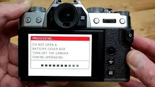 How to Update Firmware on Fujifilm X-Series Cameras