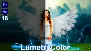 Цветокоррекция Premiere Pro 🌈 Lumetri Color Закладка КРЕАТИВНЫЙ Creative 💊  LUT Look Урок 18