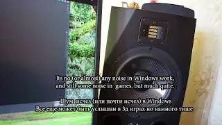 Noise on speaker Adam A8x (inducted hum noise by power source)