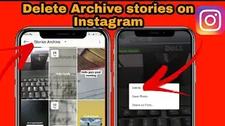 How to delete archive story in Instagram 2020