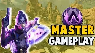 AGGRESSIVE MASTER RANK GAMEPLAY  | gameplay apex mobile master rank🔥