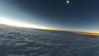 Weather Balloon TOTAL SOLAR ECLIPSE