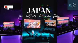 Japan pc set-up & room tour (ROGStrix)