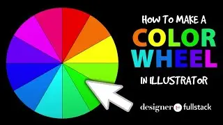 How to make a Color Wheel in Adobe Illustrator (HSB colors, not Scientific Colors)