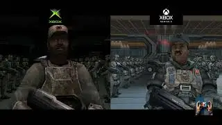 Halo 1 XBOX ORIGINAL VS XBOX SERIES X Comparativa Gráfica / Graphics Comparison Anniversary Graphics