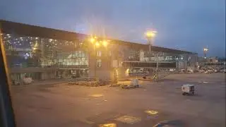 Nachtflug von Frankfurt nach São Paulo am 23. Januar 2024
