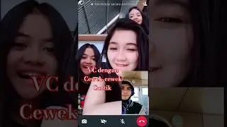 VC sama Cewek Cantik #matalelaki #videocall #videoshort #yiutubeviralshorts #cewekcantik #lakilaki