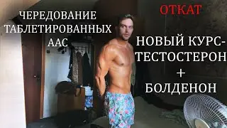 Откат, ПКТ, новый курс тестостерон+болденон