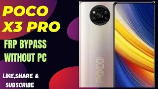 POCO X3 PRO FRP BYPASS (GOOGLE ACOUNT REMOVE) WITHOUT PC VERY EASY TRICKS