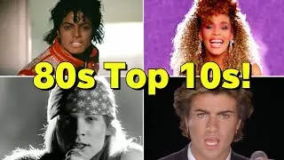 Top 10 Best Selling Songs Each Year Of The 1980s (US Billboard)