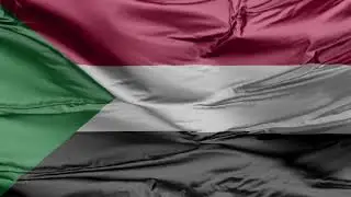 🚩 Sudan  Flag Waving  | National Anthem 🚩