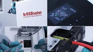 GSB Solar RESS Lithium Battery Connection with GSB Solar Hybrid Inverter (LIFEPO4, BMS)