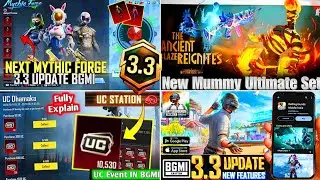 ✅BGMI NEXT MYTHIC FORGE | Next Uc Dhamaka Event Bgmi | Bgmi Anniversary Crate Date | Bgmi 3.3 Update