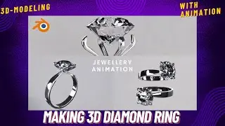 Make a Diamond Ring in Blender Like a PRO in 2024