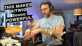 Bitwig & Analog Hardware Synths 🤯  CV Gate & Trig