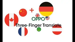 How to access 3-Finger Translate on OPPO