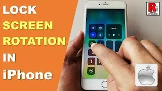 HOW TO LOCK SCREEN ROTATION IN iPhone