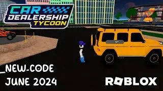 Roblox Car Dealership Tycoon New Code June 2024