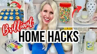 BRILLIANT *HOME HACKS* THAT WORK Like MAGIC! Save TIME & MONEY with these EASY HACKS