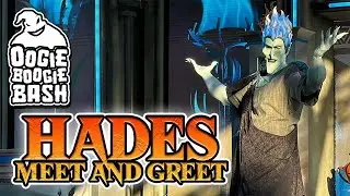 Hades from Hercules Character Treat Trail - Oogie Boogie Bash 2024